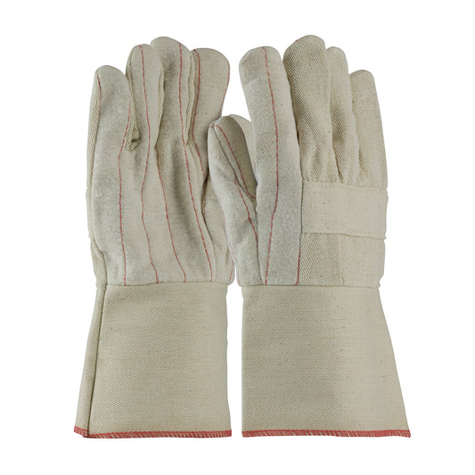 PIP 94-928G Premium Grade Hot Mill Glove with Three-Layers of Cotton Canvas and Burlap Liner - 28 oz