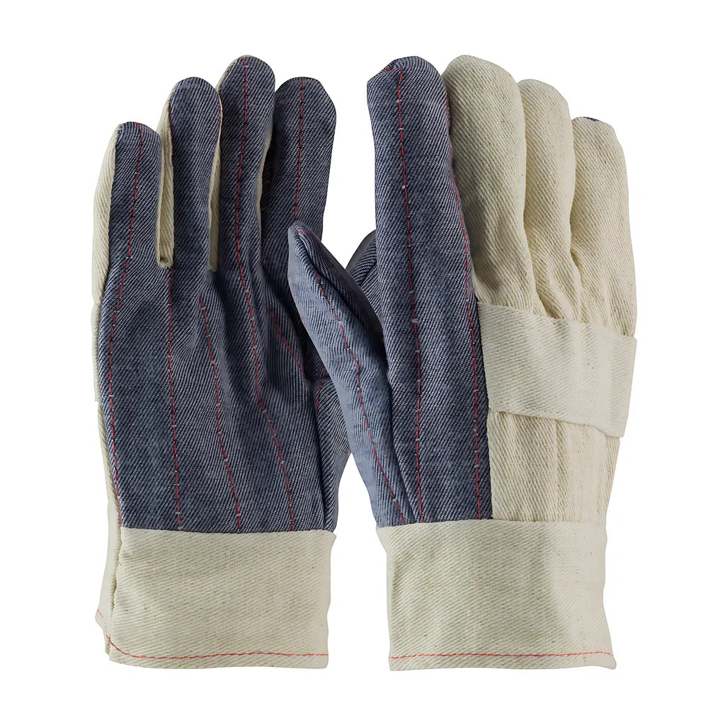 Pip 94-934 Premium Grade Hot Mill Glove With Three-Layers Of Cotton Canvas And Denim Palm - 34 Oz 94-934-22859