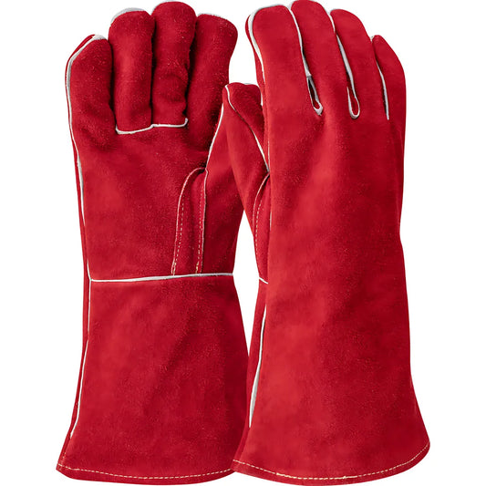 Pip 9400 Superior Grade Split Cowhide Leather Welder'S Glove With Cotton Lining And Dupont Kevlar Stitching 9400-22782