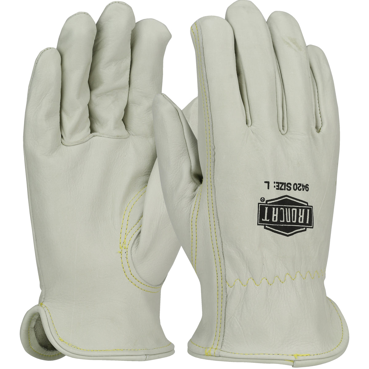 West Chester 9420/S Premium Grade Top Grain Cowhide Leather Drivers Glove - Keystone Thumb
