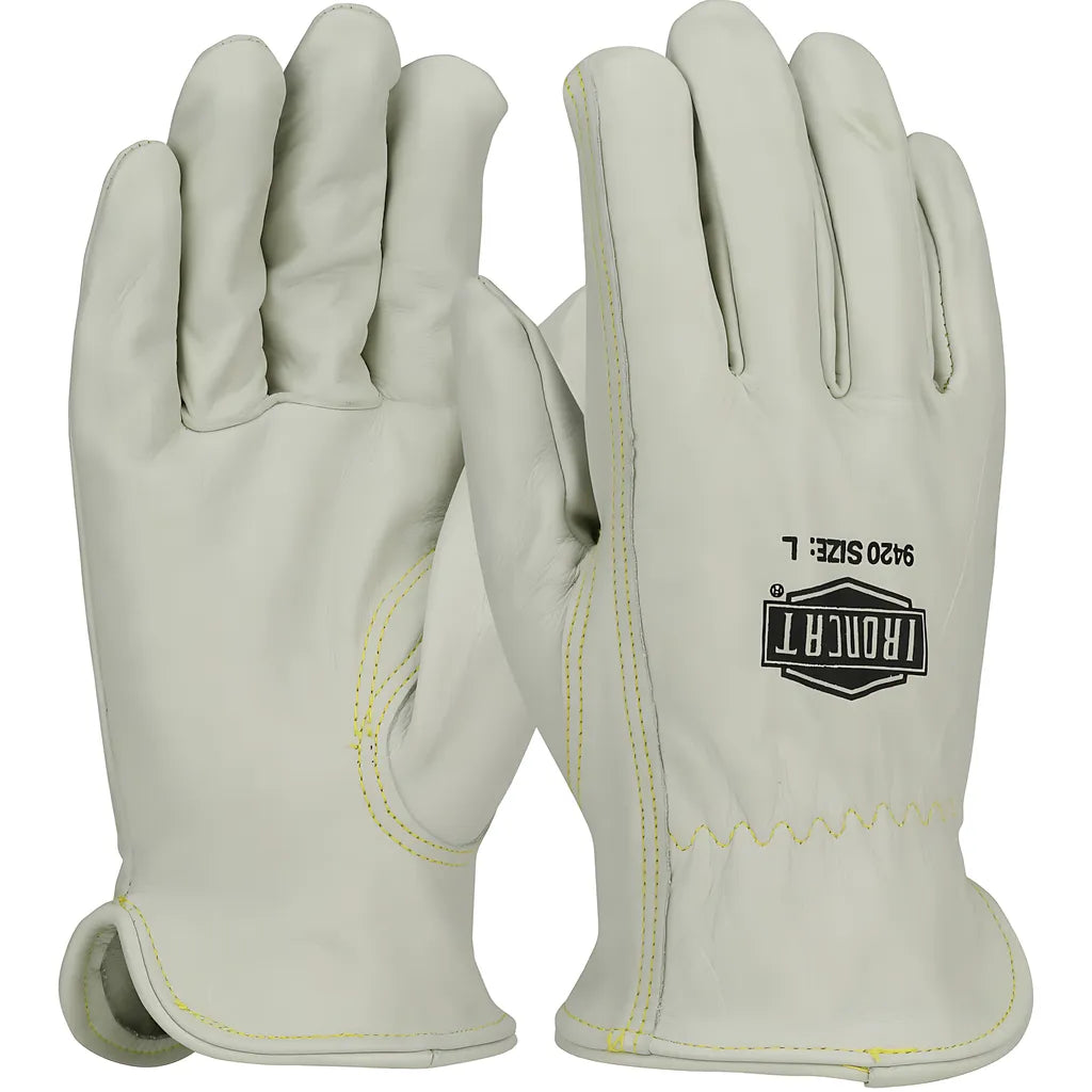 West Chester 9420/2Xl Premium Grade Top Grain Cowhide Leather Drivers Glove - Keystone Thumb 94202XL-22832