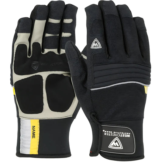West Chester 96653/L Pro Series Yeti Synthetic Leather Palm With Spandex Back And Fleece Lining - Waterproof Liner 96653L-22882