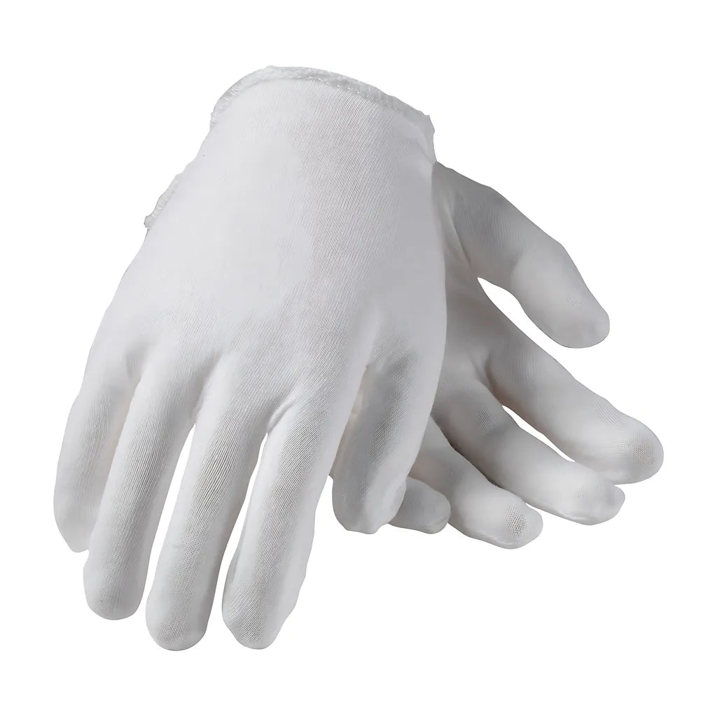 Cleanteam 97-500H Premium, Light Weight Cotton Lisle Inspection Glove With Overcast Hem Cuff - Men'S 97-500H-22894