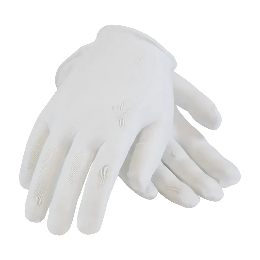 Cleanteam 97-501 Premium, Light Weight Cotton Lisle Inspection Glove With Unhemmed Cuff - Ladies' 97-501-22900