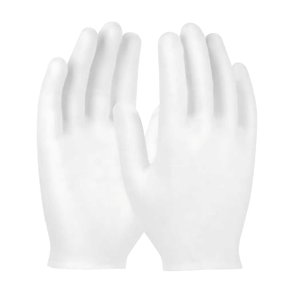Cleanteam 97-501H Premium, Light Weight Cotton Lisle Inspection Glove With Overcast Hem Cuff - Ladies' 97-501H-22902