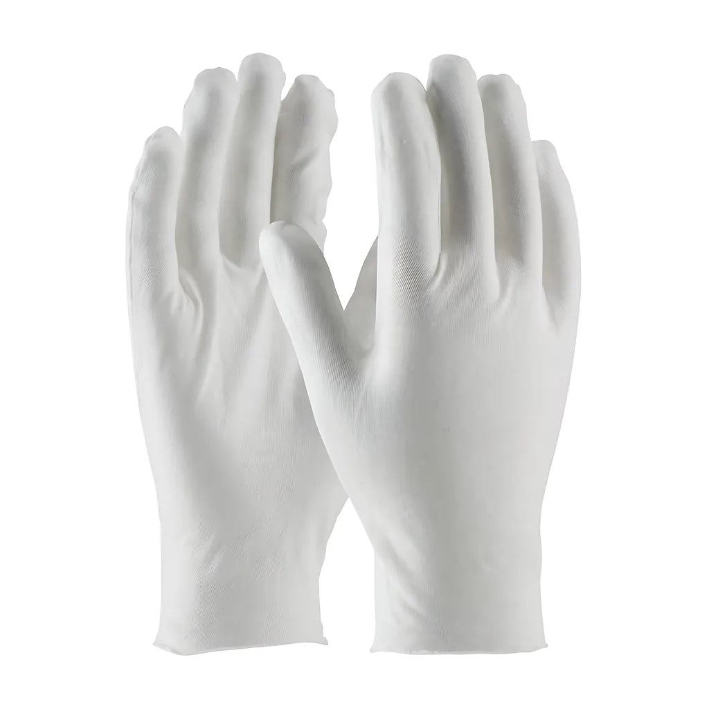 Cleanteam 97-520/10 Medium Weight Cotton Lisle Inspection Glove With Unhemmed Cuff - 10." 97-52010-22906