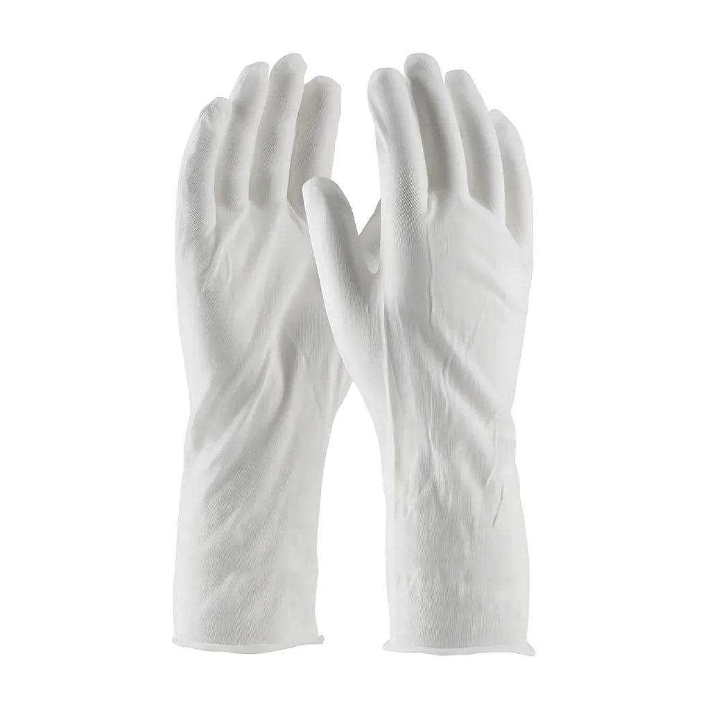 Cleanteam 97-520/14 Medium Weight Cotton Lisle Inspection Glove With Unhemmed Cuff - 14" 97-52014-22911