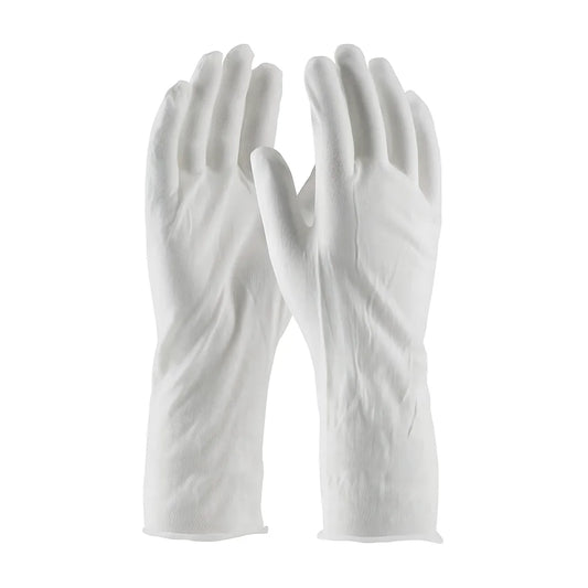 Cleanteam 97-520/14 Medium Weight Cotton Lisle Inspection Glove With Unhemmed Cuff - 14" 97-52014-22911