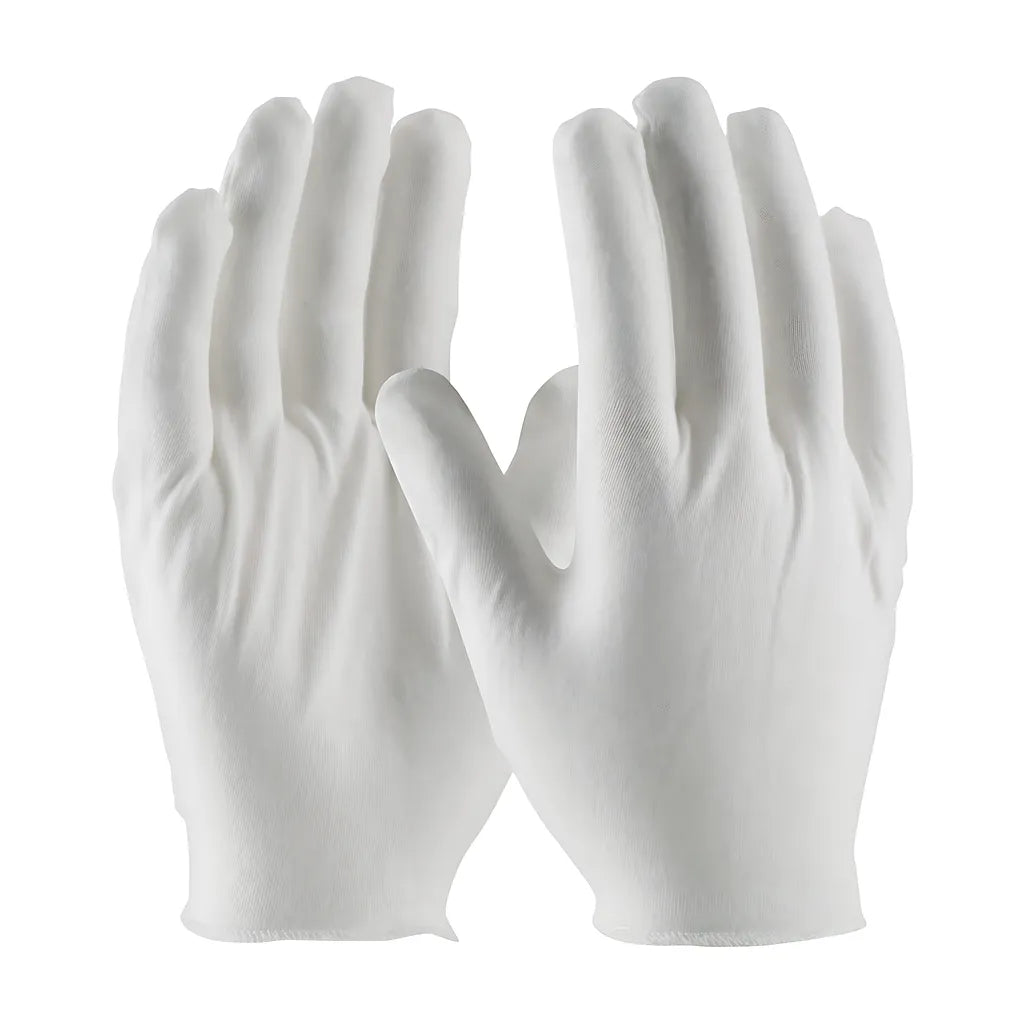 Cleanteam 97-520H Medium Weight Cotton Lisle Inspection Glove With Overcast Hem Cuff - Men'S 97-520H-22912
