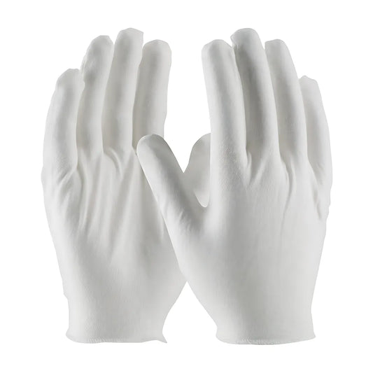 Cleanteam 97-520H Medium Weight Cotton Lisle Inspection Glove With Overcast Hem Cuff - Men'S 97-520H-22912