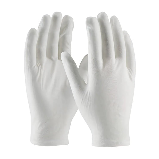 Cleanteam 97-520R Medium Weight Cotton Lisle Inspection Glove With Rolled Hem Cuff - Men'S 97-520R-22916