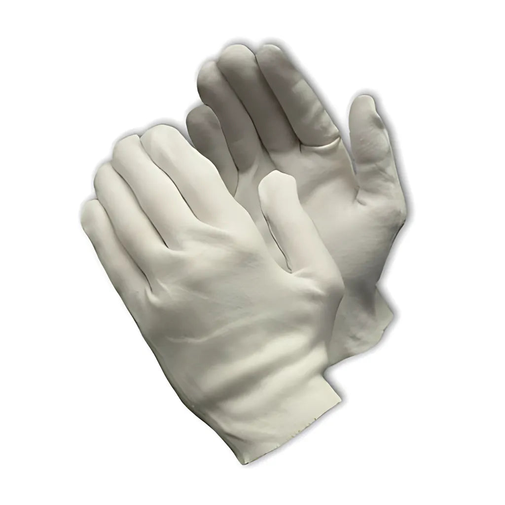 Cleanteam 97-541 Heavy Weight Cotton Lisle Inspection Glove With Unhemmed Cuff - Ladies' 97-541-22922