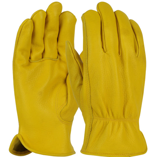 West Chester 9925K/XL Regular Grade Top Grain Deerskin Leather Drivers Glove - Keystone Thumb