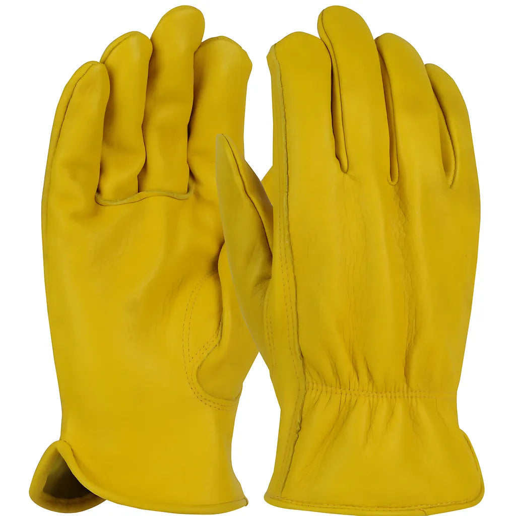 West Chester 9925K/L Regular Grade Top Grain Deerskin Leather Drivers Glove - Keystone Thumb 9925KL-22980