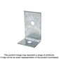 2 In. X 3-7/8 In. X 2-1/2 In. Zmax® Galvanized Angle-A24Z-SP6125-6558