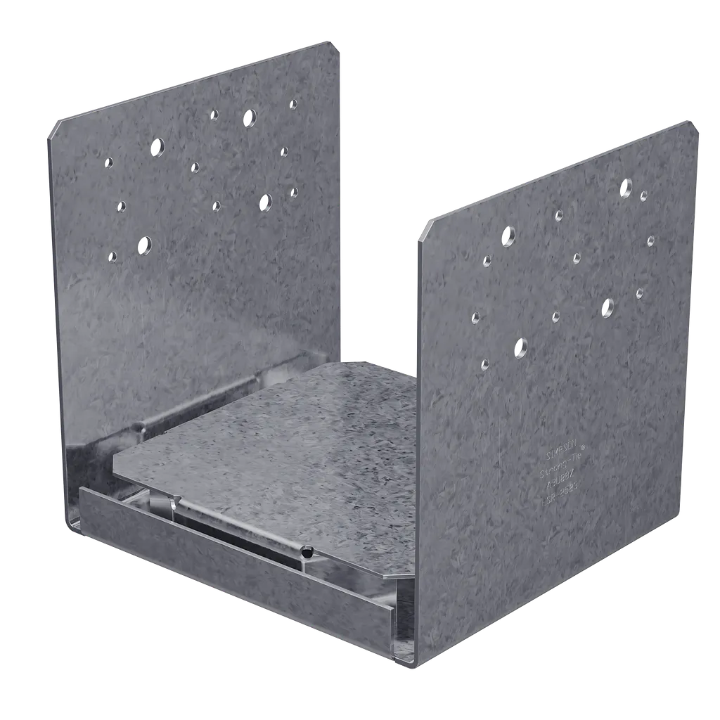 Abu Zmax® Galvanized Adjustable Standoff Post Base For 8X8-ABU88Z-SP6424-6870