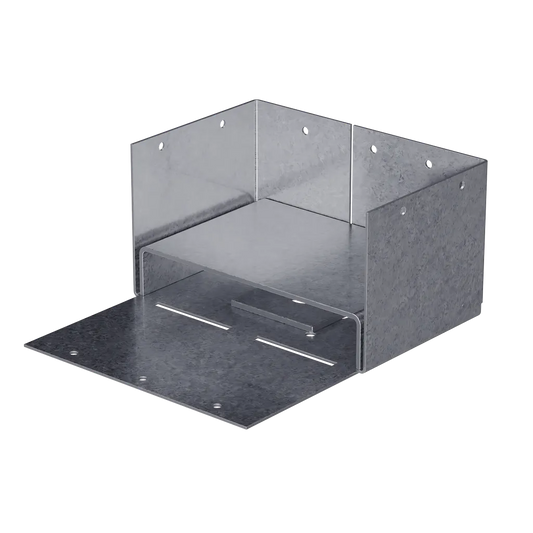 Abw Zmax® Galvanized Adjustable Standoff Post Base For 4X6 (Pack Of 10)-ABW46Z-SP4852-5215