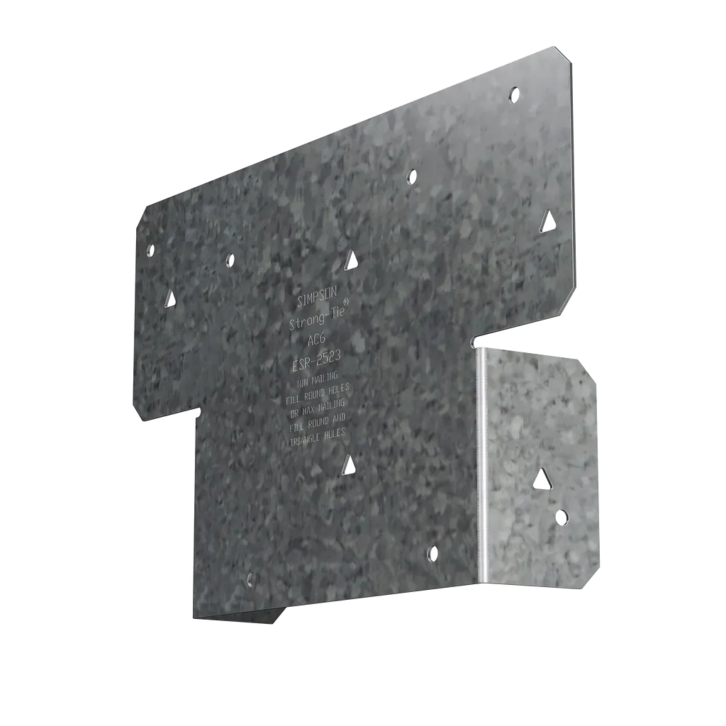 Ac Galvanized Adjustable Post Cap For 6X (Pack Of 20)-AC6-SP6689-7157