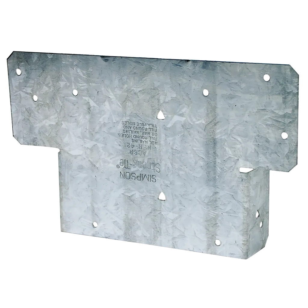 Ac Zmax® Galvanized Adjustable Post Cap For 6X Rough (Pack Of 20)-AC6RZ-SP5200-5578