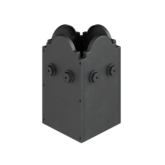 Outdoor Accents® Mission Collection® Decorative Post Base Cover For 6X6 Post (Pack Of 8)-APBDW66-SP2589-2833