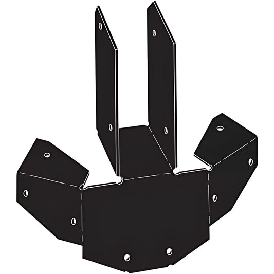 Outdoor Accents® Gazebo Tie For 2X Rafter And Top Plate To Post-APGT2-SP700-834