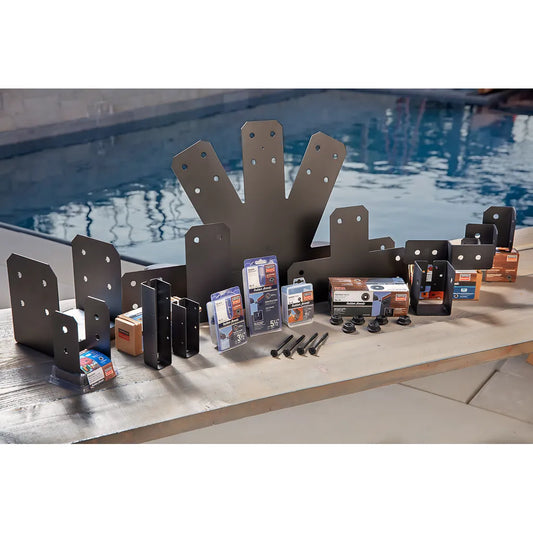 Outdoor Accents® Zmax®, Black Light Joist Hanger For 2X10-APLH210-SP2225-2442