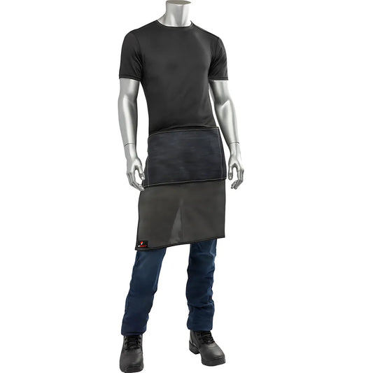 Kut Gard Apron-1-22 Ata Blended Cut Resistant Half Apron With Adjustable Strap And Denim Pocket APRON-1-22-23042