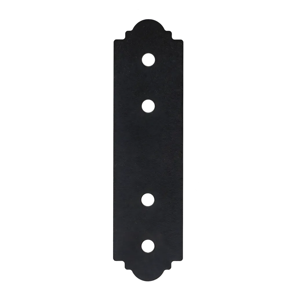 Outdoor Accents® Mission Collection® Zmax®, Black Powder-Coated Strap For 4X (Pack Of 8)-APST412-SP2233-2452