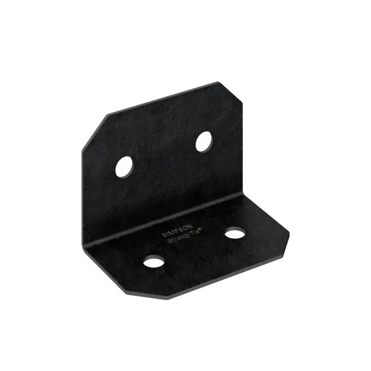 Outdoor Accents® Avant Collection Zmax®, Black Powder-Coated 90° Angle For 6X (Pack Of 12)-APVA6-SP337-448