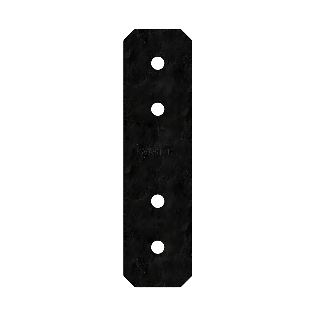 Outdoor Accents® Avant Collection 3 In. X 11-1/4 In. Zmax®, Black Powder-Coated Strap For 4X-APVST412-SP8359-8911