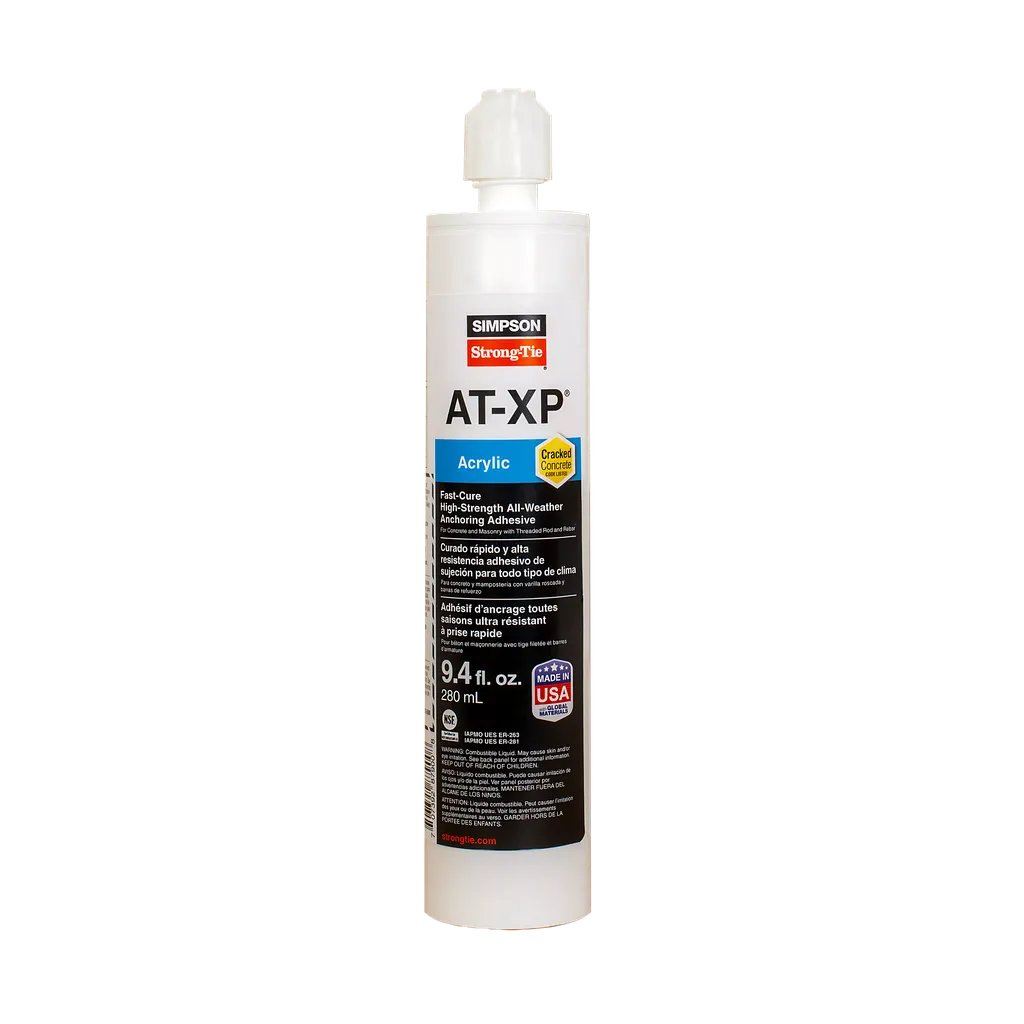 At-Xp® 9.4-Oz. High-Strength Acrylic Anchoring Adhesive Cartridge W/ Nozzle (Pack Of 6)-AT-XP10-SP547-673