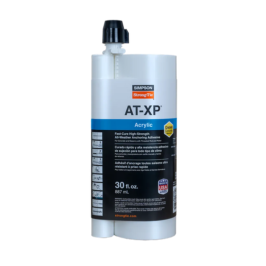 At-Xp® 30-Oz. High-Strength Acrylic Anchoring Adhesive Cartridge W/ Nozzle (Pack Of 5)-AT-XP30-SP6811-7287