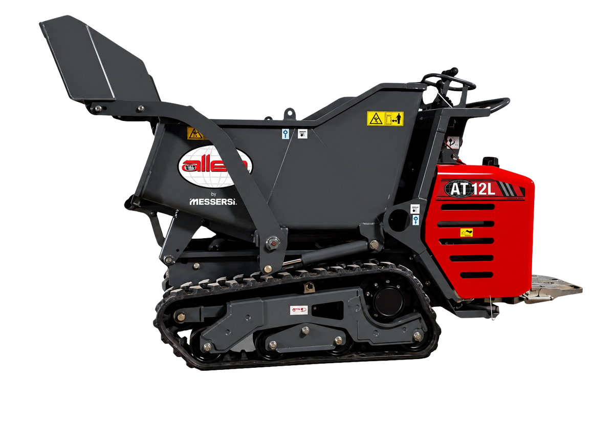 Allen Engineering 12 cu. ft. Track Buggy with Front Shovel