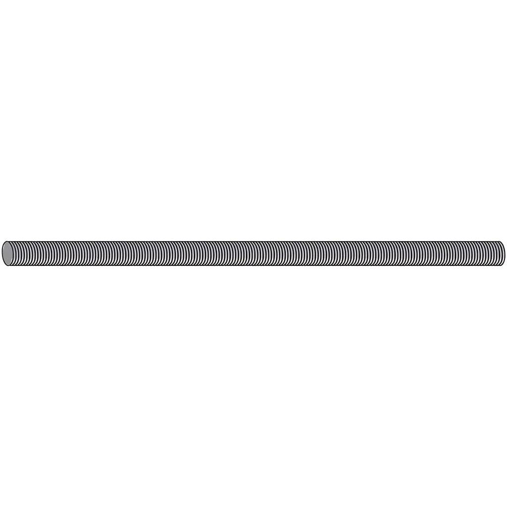 Atr 5/8 In. X 72 In. Hot-Dip Galvanized All-Thread Rod-ATR5-8X72HDG-SP5055-5426