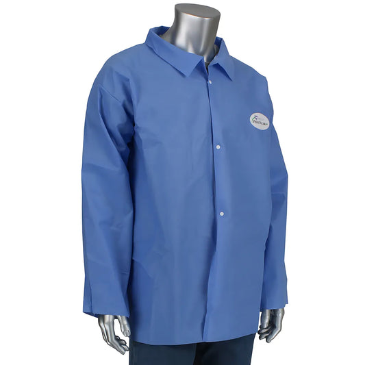 West Chester Bc3817/M Posiwear M3 Lab Coat - No Pockets- 50 Gsm Discontinued- Limited Quantities Available BC3817M-23047