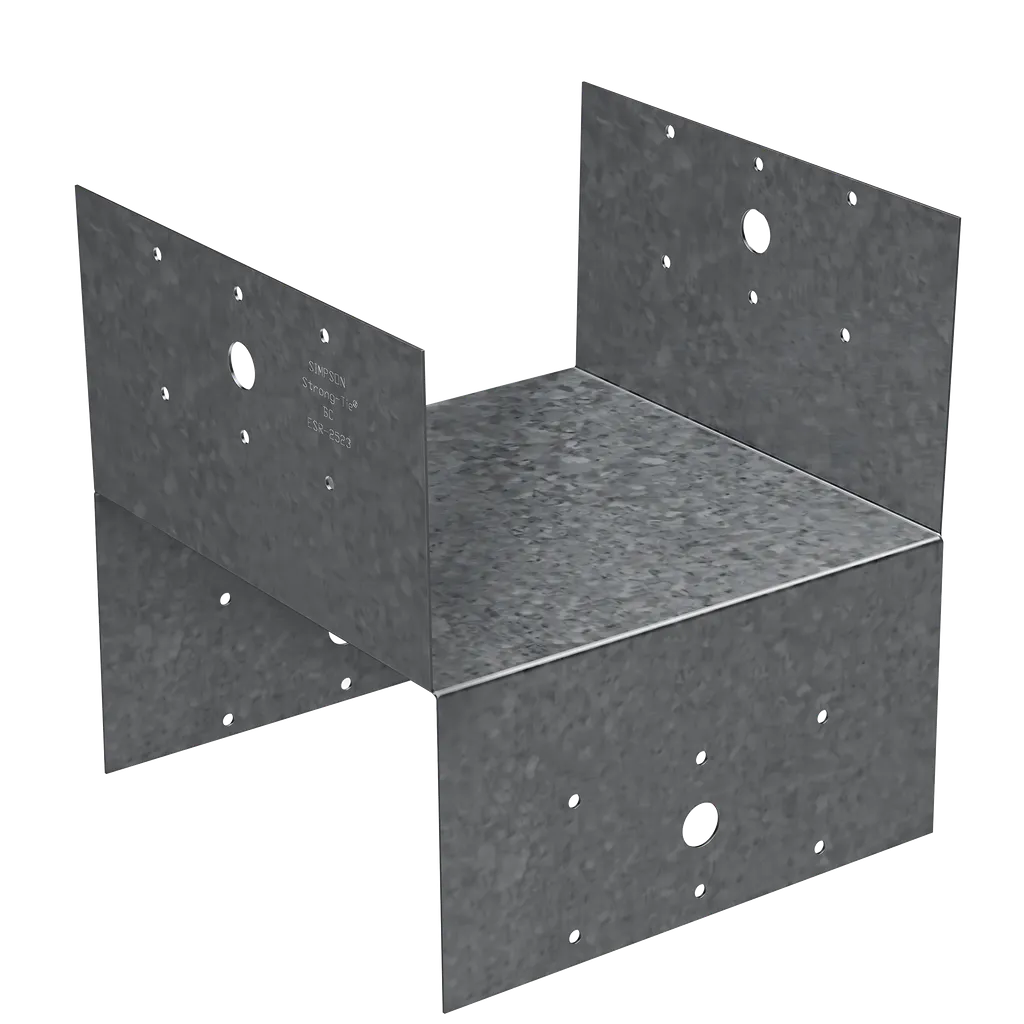 Bc Galvanized Post Cap For 8X (Pack Of 10)-BC8-SP1509-1693