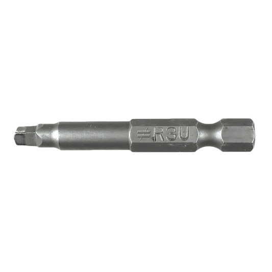 #3 Square, Undersized-Drive 2 In. Power Bit (3-Qty)-BIT3SU-2-RC3-SP1122-1277
