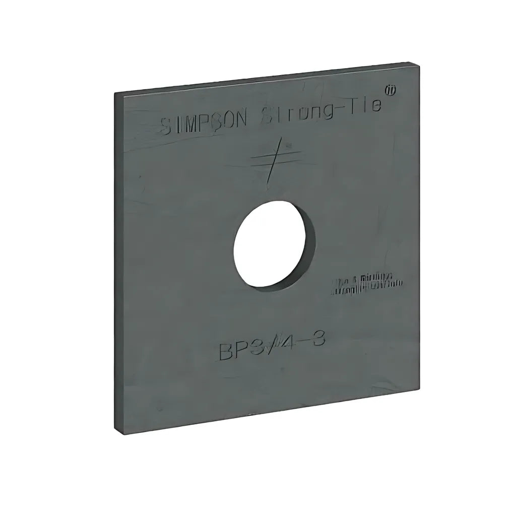 Bp 2-3/4 In. X 2-3/4 In. Bearing Plate With 3/4 In. Bolt Dia.-BP-3-4-SP792-930
