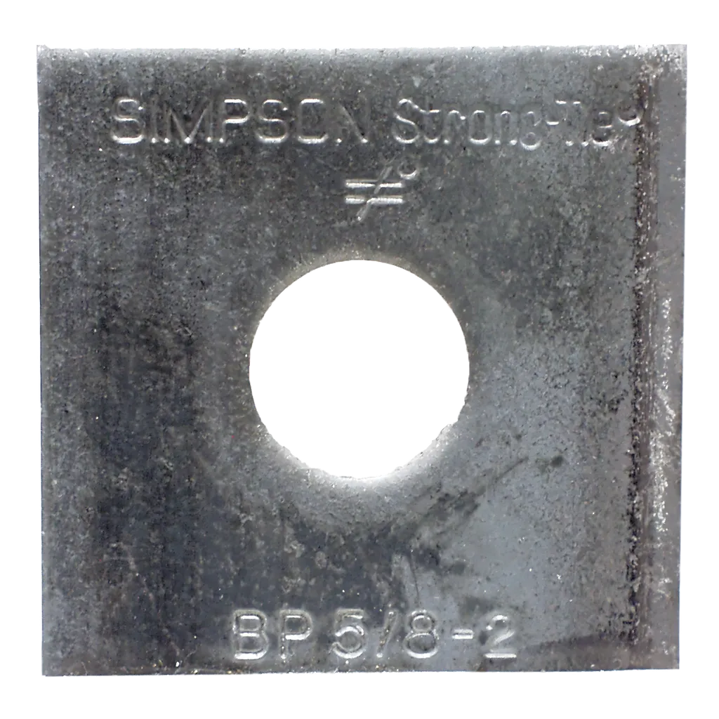 Bp 2 In. X 2 In. Bearing Plate With 5/8 In. Bolt Dia. (Pack Of 250)-BP-5-8-2-SP4786-5146