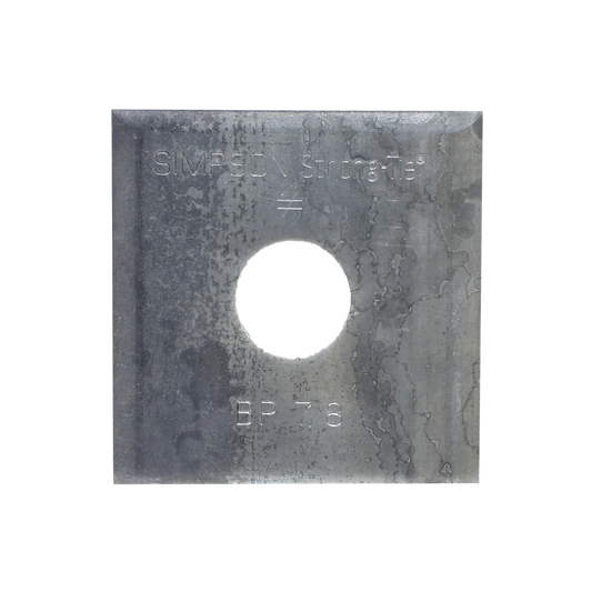 Bp 3 In. X 3 In. Bearing Plate With 7/8 In. Bolt Dia.-BP-7-8-R-SP1056-1211