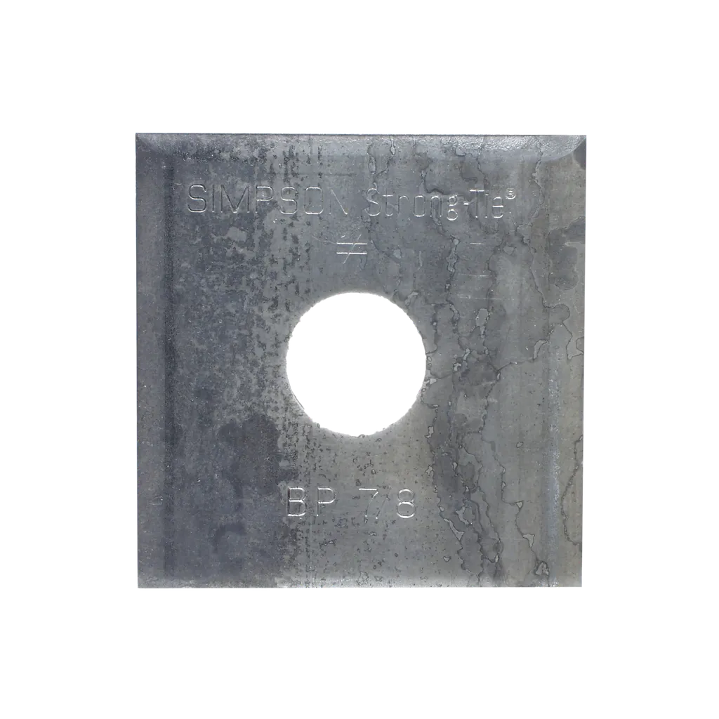 Bp 3 In. X 3 In. Bearing Plate With 7/8 In. Bolt Dia. (Pack Of 50)-BP-7-8-R-SP1583-1769