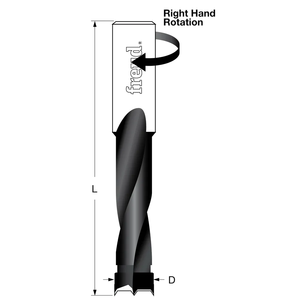 13 Mm (Dia.) Brad Point Bit-BP13057R-3342