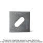 Bps 3 In. X 4-1/2 In. Slotted Bearing Plate With 3/4 In. Bolt Dia.-BPS-3-4-6-SP8245-8790