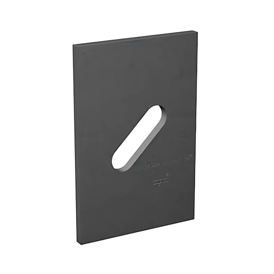 Bps 3 In. X 4-1/2 In. Hdg Slotted Bearing Plate With 3/4 In. Bolt Dia. (Pack Of 25)-BPS-3-4-6HDG-SP3265-3541
