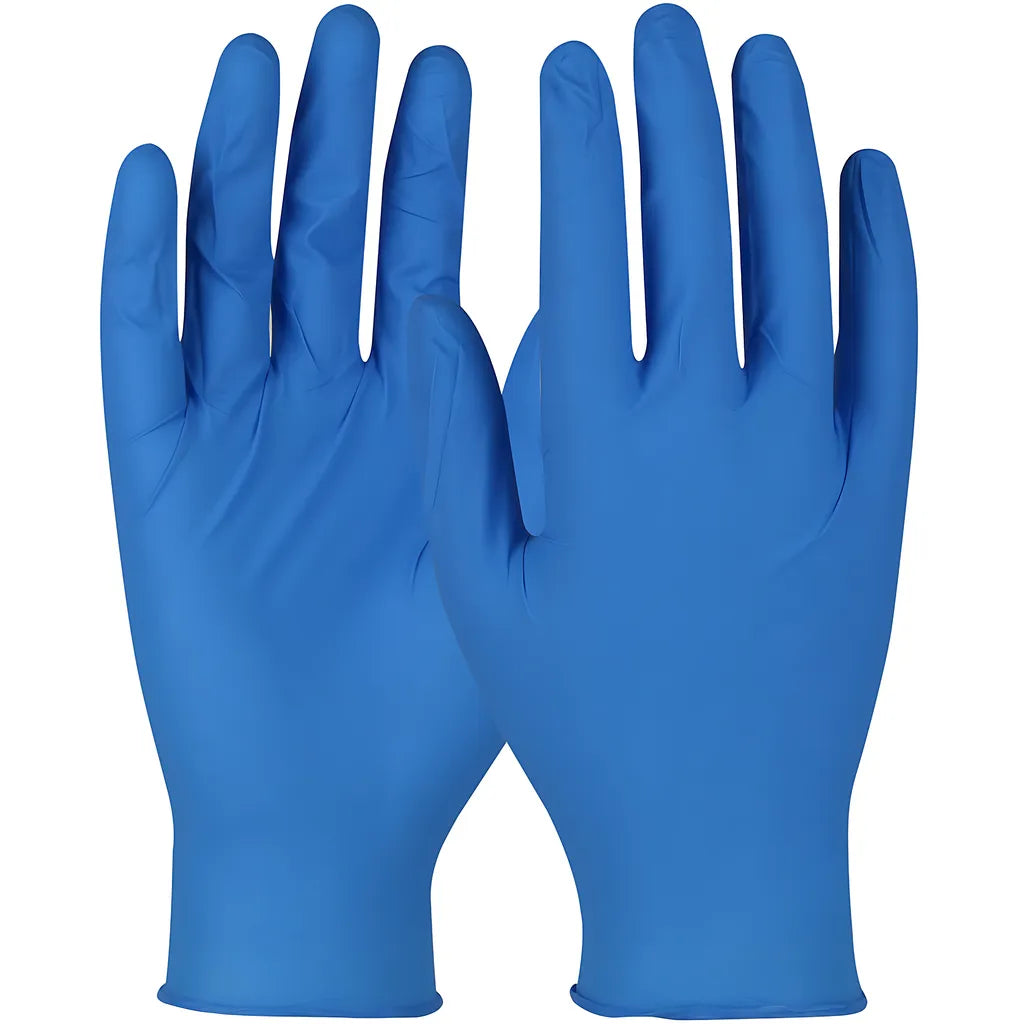 Qrp Bqf09-2X Disposable Nitrile Glove, Powder Free With Textured Grip - 4 Mil BQF09-2X-23138