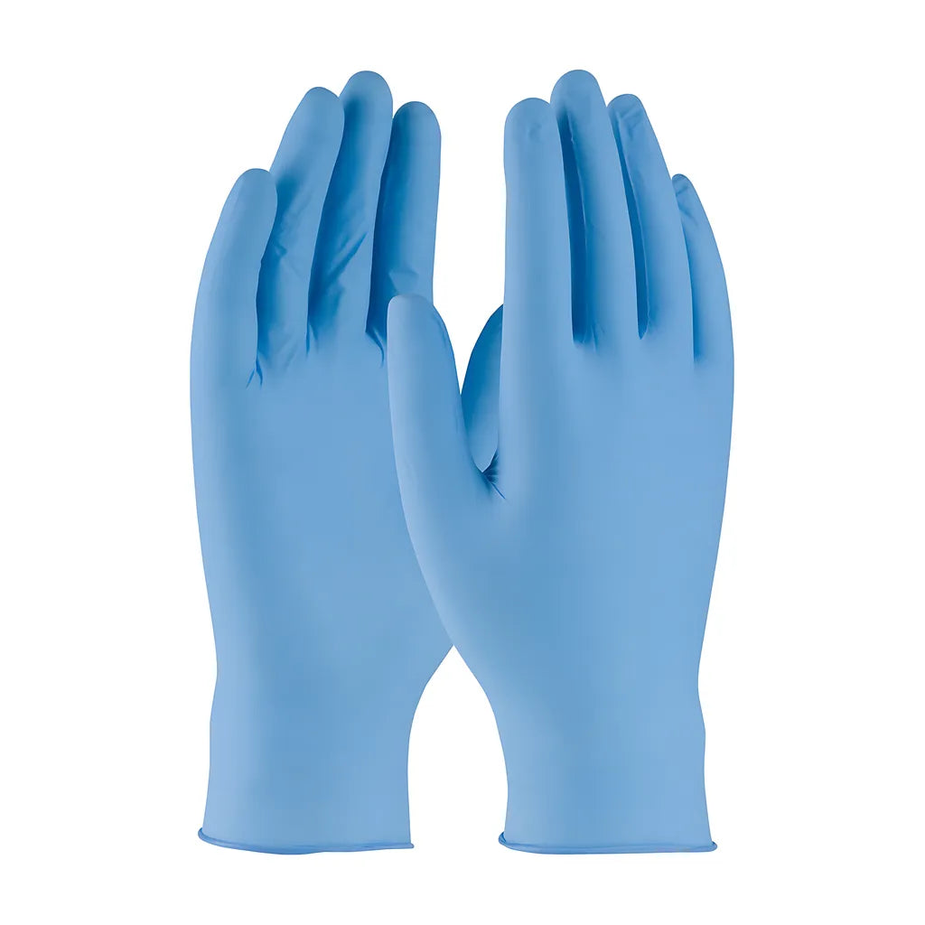 Qrp Bqf12M Disposable Nitrile Glove, Powder Free With Textured Grip - 5 Mil BQF12M-23143