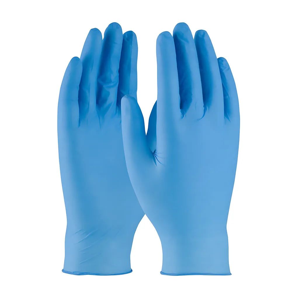 Qrp Bqy09M Disposable Nitrile Glove, Powder Free With Textured Grip - 4 Mil BQY09M-23151
