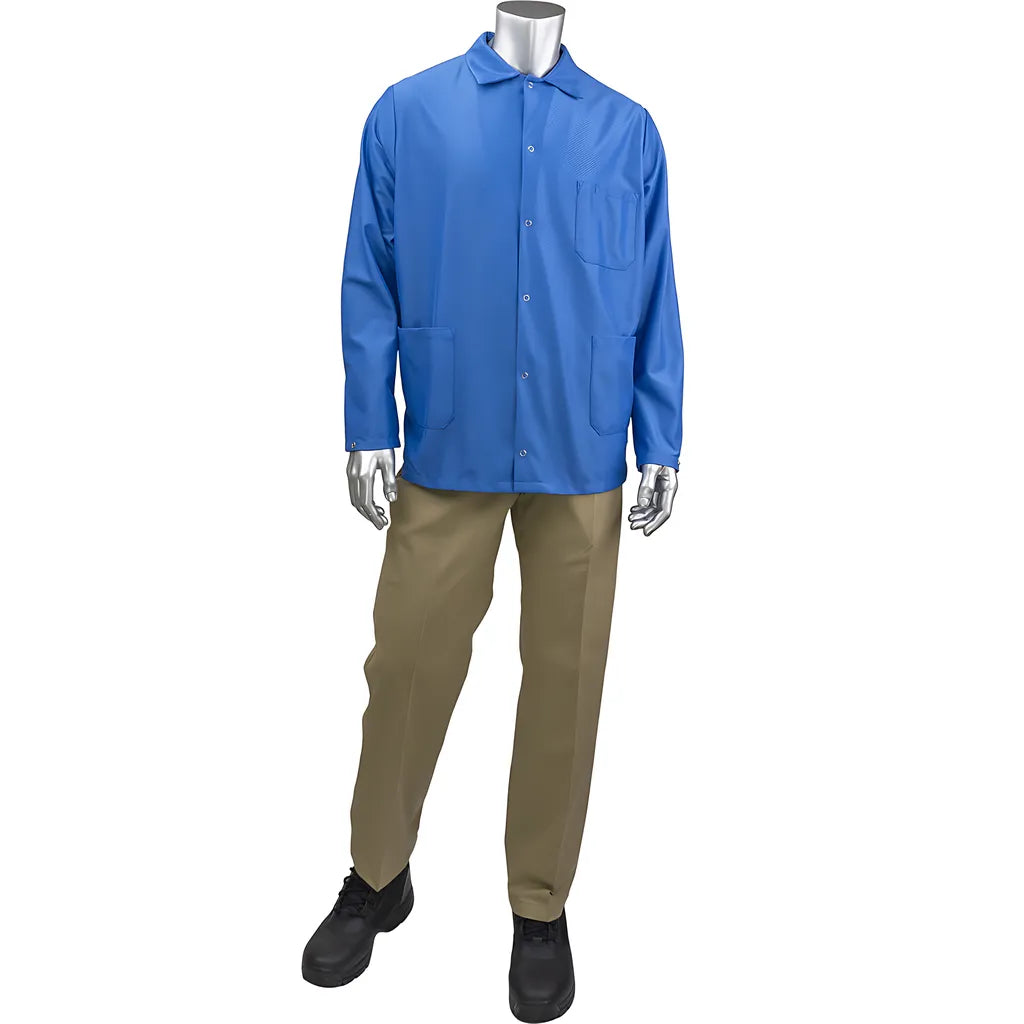 Uniform Technology Br49A-47Rb-4Xl Statmaster Short Esd Labcoat BR49A-47RB-4XL-23229