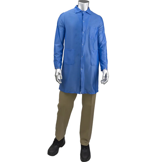 Uniform Technology Br51-44Rb-2Xl Statstar Long Esd Labcoat BR51-44RB-2XL-23282