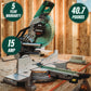 10" Sliding Dual Compound Miter Saw With Laser-C10FSHCTM-1311